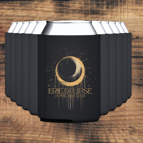 Erie Eclipse koozie