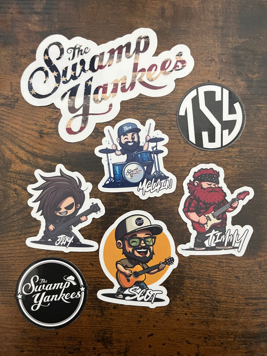 The Swamp Yankees Sticker Bundle