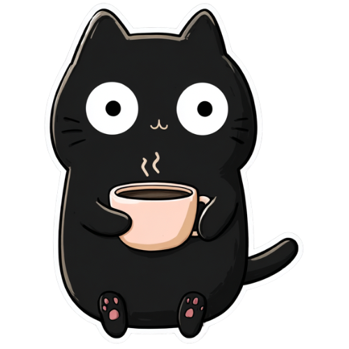 Caffeinated Kitty