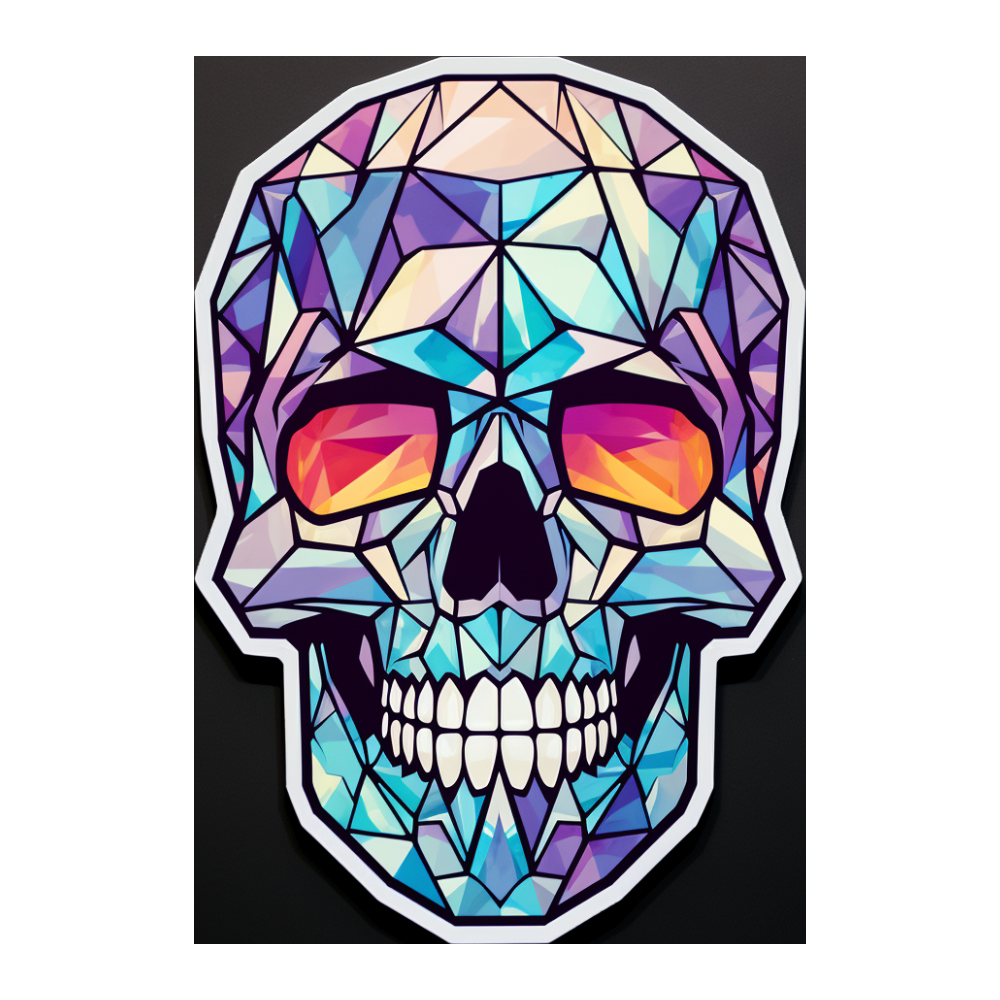 Kaleidoscope Skull